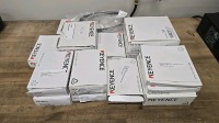Assorted Lot of Keyence Equipment - Sensors, Controllers, Cabling, etc. - 12