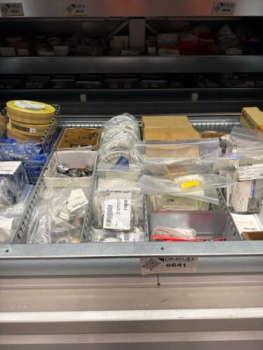 Divider of Tray 2009- Valve solenoids, locator pin bushings, cutters and single point load cells