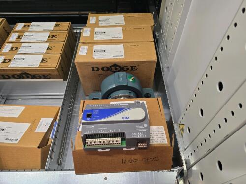 Divider of Tray 2013 - Baldor Dodge Bearings, IOM I/O Modules