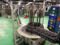 2020 AIM CNC wire bending machine, wire feeder, and AIM conveyor C24 - 8