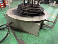 2020 AIM CNC wire bending machine, wire feeder, and AIM conveyor C24 - 10