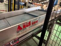 2020 AIM CNC wire bending machine, wire feeder, and AIM conveyor C24 - 15