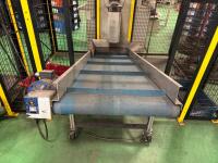2020 AIM CNC wire bending machine, wire feeder, and AIM conveyor C24 - 16