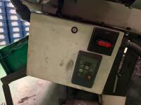 2021 AIM CNC wire bending machine, wire feeder, and AIM conveyor C48 - 21