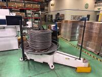 2022 IP AUTOMATION 3D CNC wire bending machine, JP wire feeder, AND SAFETY Cage - 24