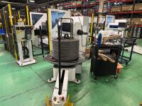 2022 IP AUTOMATION 3D CNC wire bending machine, JP wire feeder, AND SAFETY Cage - 28