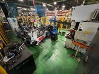 Complete Robotic Press Cell &ndash; STAMTEC OCP-45 45-Ton Press w/ Yaskawa GP12 Robot, YRC1000 Controller, UTE Tube Loader & Full Safety Enclosure (ENTIRETY LOT)