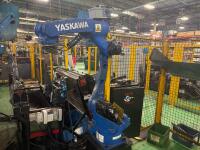 Complete Robotic Press Cell &ndash; STAMTEC OCP-45 45-Ton Press w/ Yaskawa GP12 Robot, YRC1000 Controller, UTE Tube Loader & Full Safety Enclosure (ENTIRETY LOT) - 47