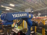 Complete Robotic Press Cell &ndash; STAMTEC OCP-45 45-Ton Press w/ Yaskawa GP12 Robot, YRC1000 Controller, UTE Tube Loader & Full Safety Enclosure (ENTIRETY LOT) - 48