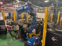 Complete Robotic Press Cell &ndash; STAMTEC OCP-45 45-Ton Press w/ Yaskawa GP12 Robot, YRC1000 Controller, UTE Tube Loader & Full Safety Enclosure (ENTIRETY LOT) - 50