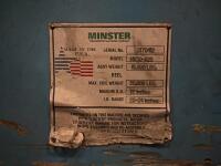 Minster Decoiler, Model: MR30-625 - 9