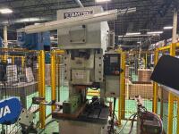 STAMTEC OCP-45 45-Ton Robotic Press Cell w/ Yaskawa YR-1-06VXH12-A00 Robot, YRC Controller, SMT Servo Feed System & Safety Enclosure &ndash; Complete Automation Line (ENTIRETY LOT) - 2