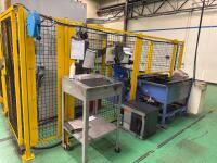 STAMTEC OCP-45 45-Ton Robotic Press Cell w/ Yaskawa YR-1-06VXH12-A00 Robot, YRC Controller, SMT Servo Feed System & Safety Enclosure &ndash; Complete Automation Line (ENTIRETY LOT) - 51