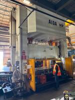 2020 630-Ton AIDA Metal Stamping Press DSF-M2-6300-365-150, 2020 (Entirety Lot) - 8