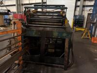 Rowe Machinery Coil handling/ straightening machine. - 6