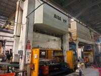 2020 630-Ton AIDA Metal Stamping Press DSF-M2-6300-365-150