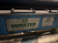 Minster Stock Straightener & Feed line, Model MS40-62-7 - 10