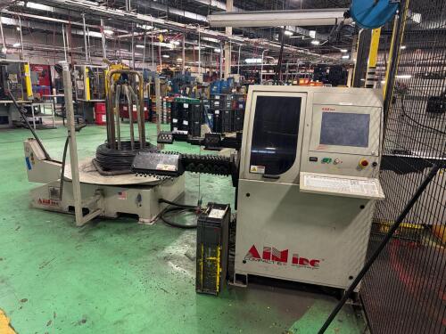 2020 AIM CNC wire bending machine, AIM wire feeder