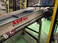 2021 AIM CNC Wire Bender, Model AFM-3D8SD, AIM Wire feeder, AIM Conveyor C24 - 7