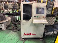 2020 AIM CNC wire bending machine, wire feeder, and AIM conveyor C24 - 2