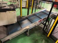 2020 AIM CNC wire bending machine, wire feeder, and AIM conveyor C24 - 14