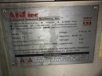 2020 AIM CNC wire bending machine, wire feeder, and AIM conveyor C24 - 20