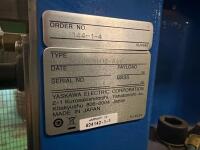 Yaskawa Motoman industrial robot arm, And Yaskawa Motoman YRC1000/GP12 industrial robot controller cabinet/ remote - 6