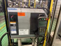 Yaskawa Motoman industrial robot arm, And Yaskawa Motoman YRC1000/GP12 industrial robot controller cabinet/ remote - 7