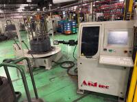 2021 AIM CNC wire bending machine, wire feeder, and AIM conveyor C48