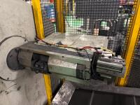 2021 AIM CNC wire bending machine, wire feeder, and AIM conveyor C48 - 15