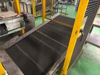 2021 AIM CNC wire bending machine, wire feeder, and AIM conveyor C48 - 16