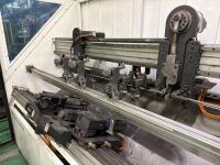 2022 IP AUTOMATION 3D CNC wire bending machine, JP wire feeder, AND Safety cage - 3