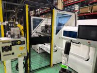 2022 IP AUTOMATION 3D CNC wire bending machine, JP wire feeder, AND Safety cage - 32