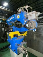 Yaskawa Motoman industrial robot arm, And Yaskawa Motoman YRC1000/GP12 industrial robot controller cabinet/ remote - 2