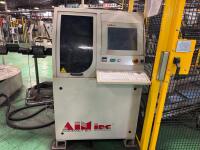 2021 AIM CNC wire bending machine, wire feeder, and AIM conveyor C24 - 2