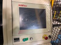 2021 AIM CNC wire bending machine, wire feeder, and AIM conveyor C24 - 3