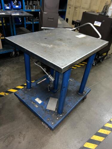 Heavy Duty Table On Casters
