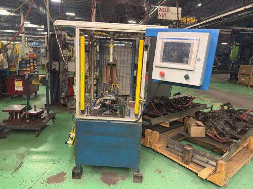 Automatic Fasteners assembly machine with KEYENCE transmitter & receiver light curtain