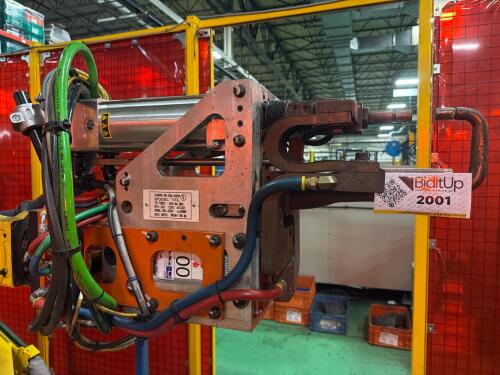 GROSSEL resistance welding head for FANUC Robot arm