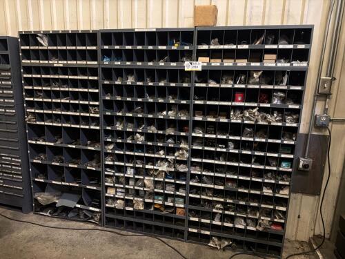 Durham Industrial Parts Storage Cabinets w/ Assorted Tool & Die Components