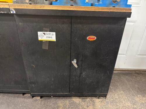 Huot storage cabinet (contents included)
