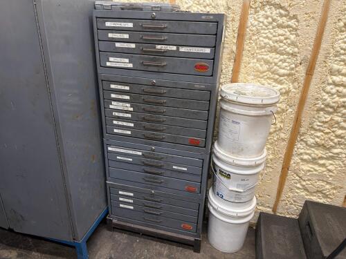 (4) Huot Master Dispenser Cabinets ( Contents included)