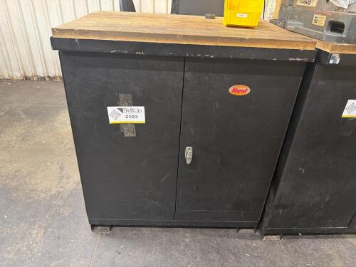 Huot storage cabinet (contents included)