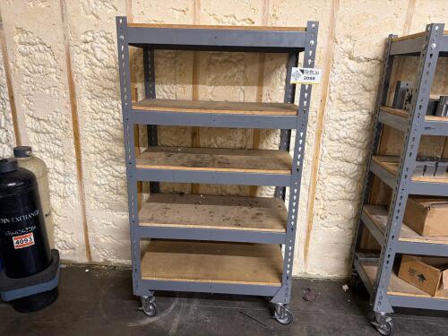 ULINE mobile storage rack