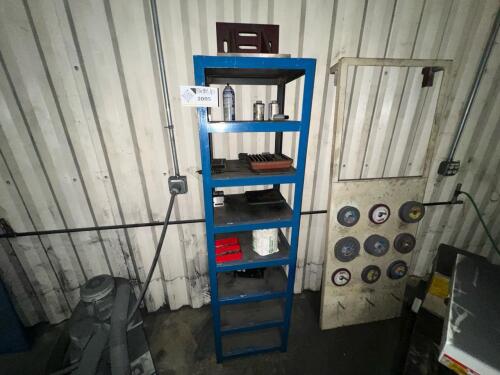 Industrial storage shelves