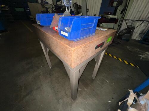 Granite Starrett table
