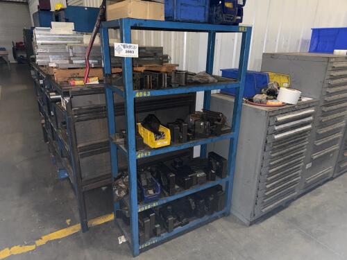 Steel frame Storage shelf (Contents not included)