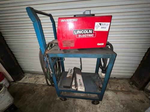 Lincoln welder and cart