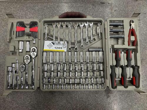 Crescent 148-Piece Mechanics Hand Tool Set with SAE and Metric Sizes