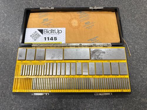 DoAll 81‑R Steel Gage Block Set